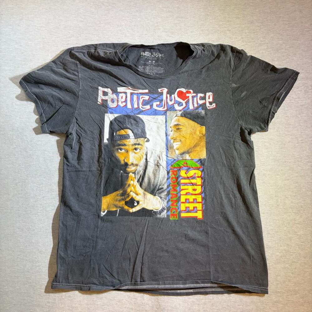 2022 Columbia Pictures Poetic Justice Tupac Shakur Graphic T-Shirt